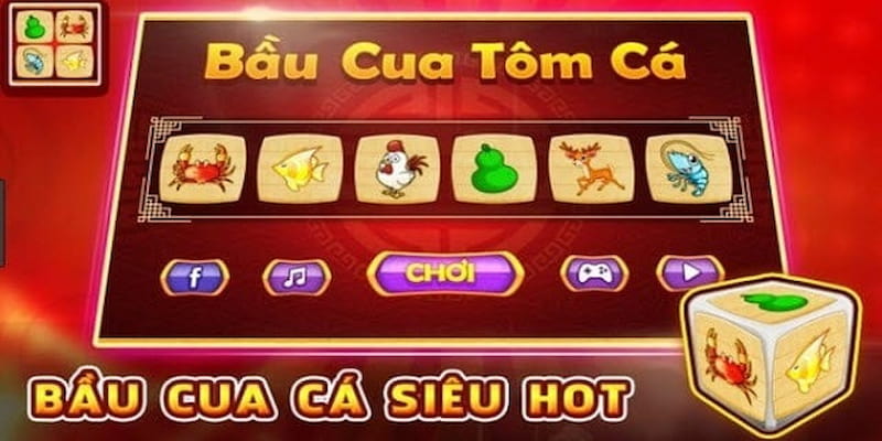 bầu cua tôm cá online